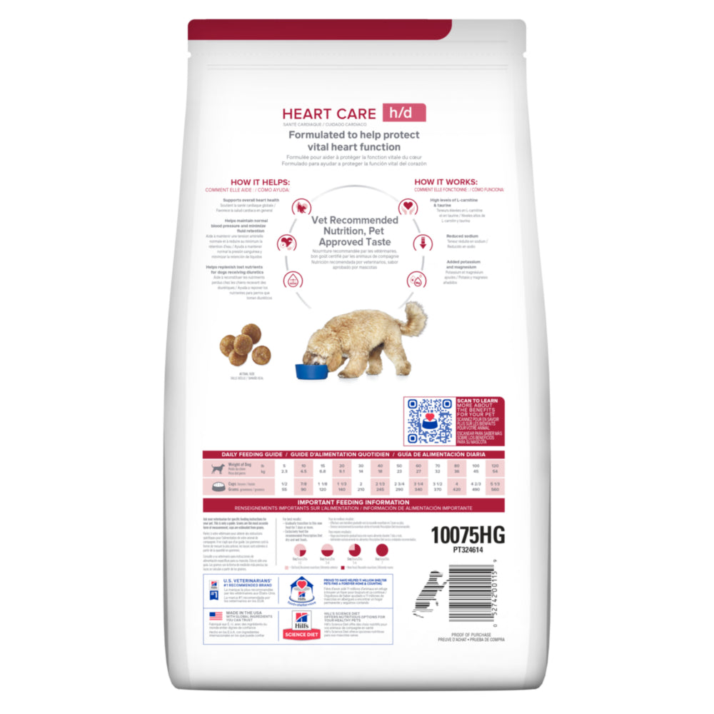 Hill's Prescription Diet h/d Chicken Flavor Dog Food 1.5kg