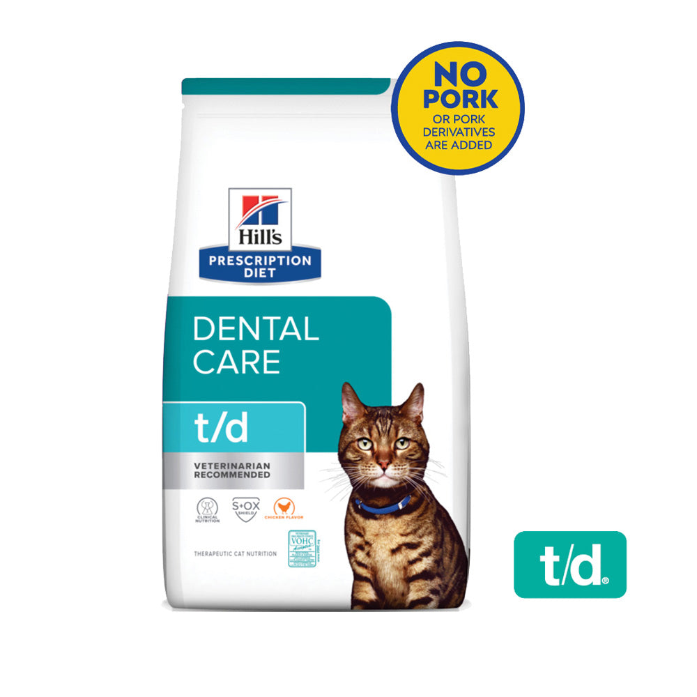 Hill's Prescription Diet t/d Cat Food 1.5kg