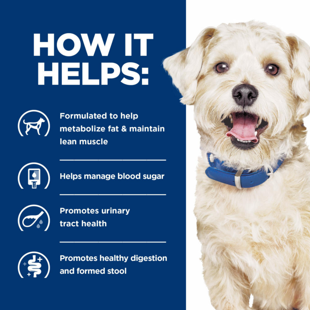 Hill's Prescription Diet w/d Multi-Benefit Dog Food 5.5kg