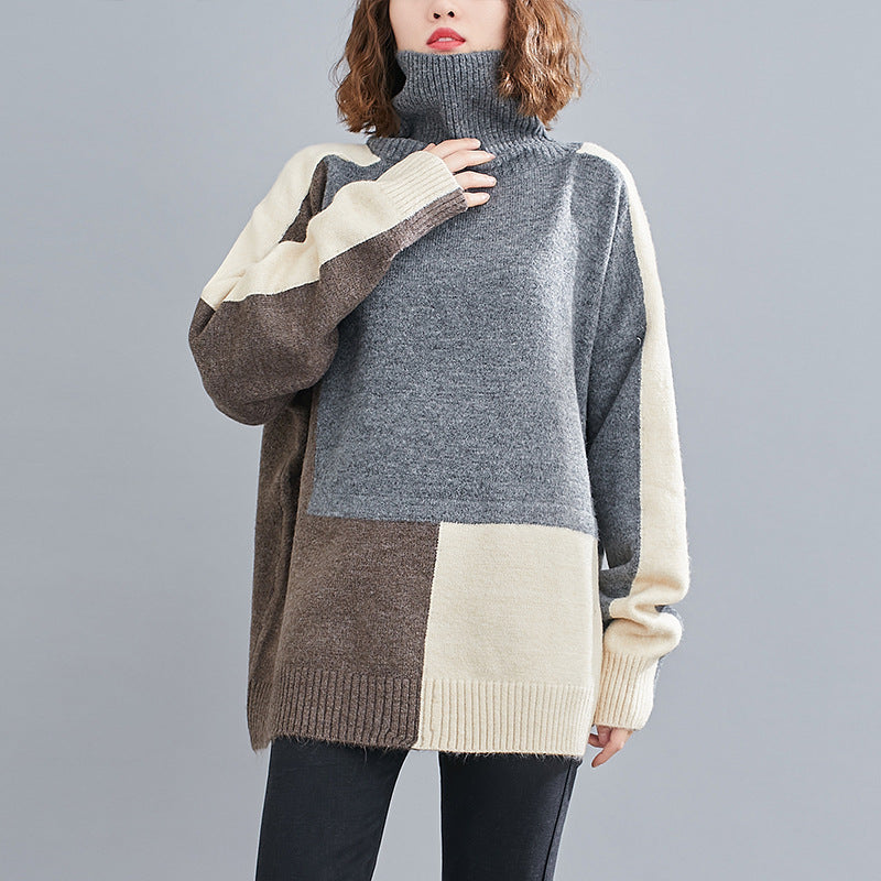 Plus Size Turtleneck Sweater