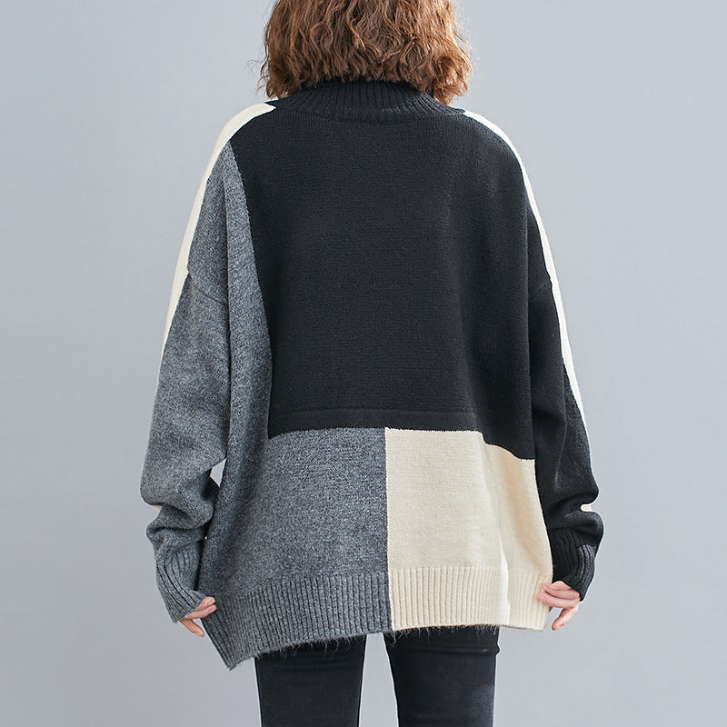 Plus Size Turtleneck Sweater
