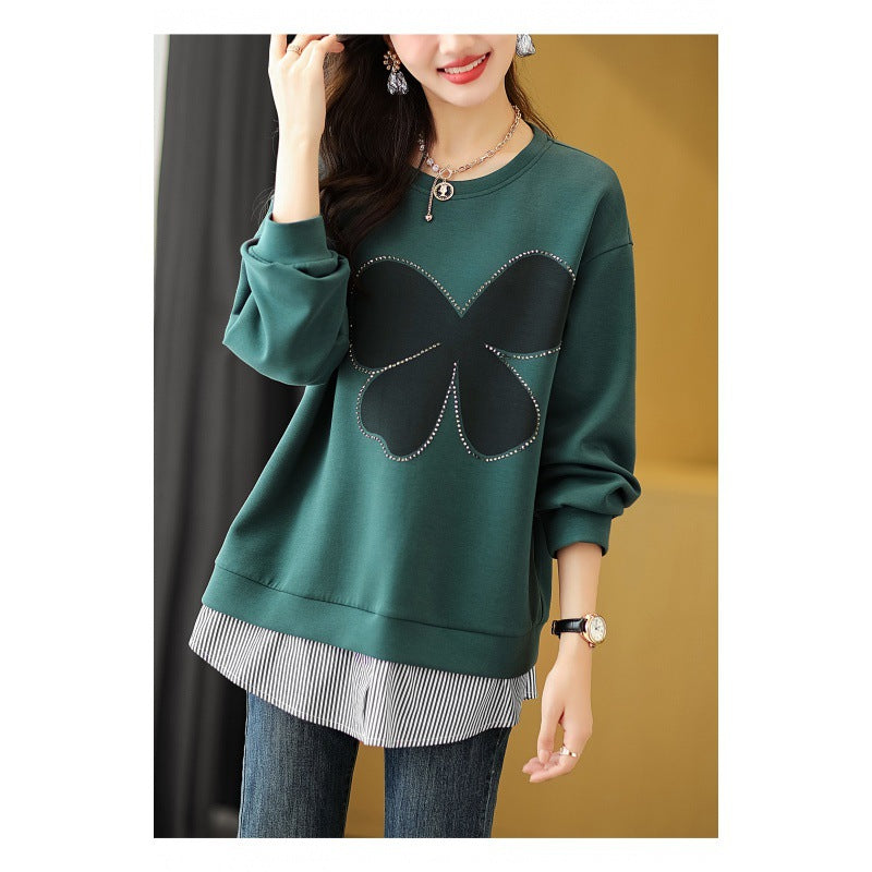 Plus Size Long Sleeved Sweater