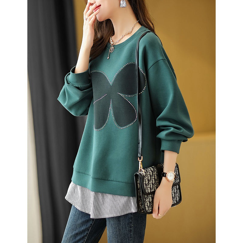 Plus Size Long Sleeved Sweater