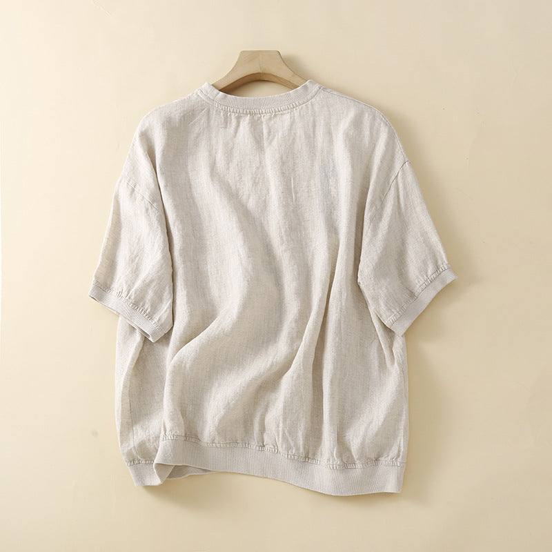 Plus Size Short-Sleeved T-shirt