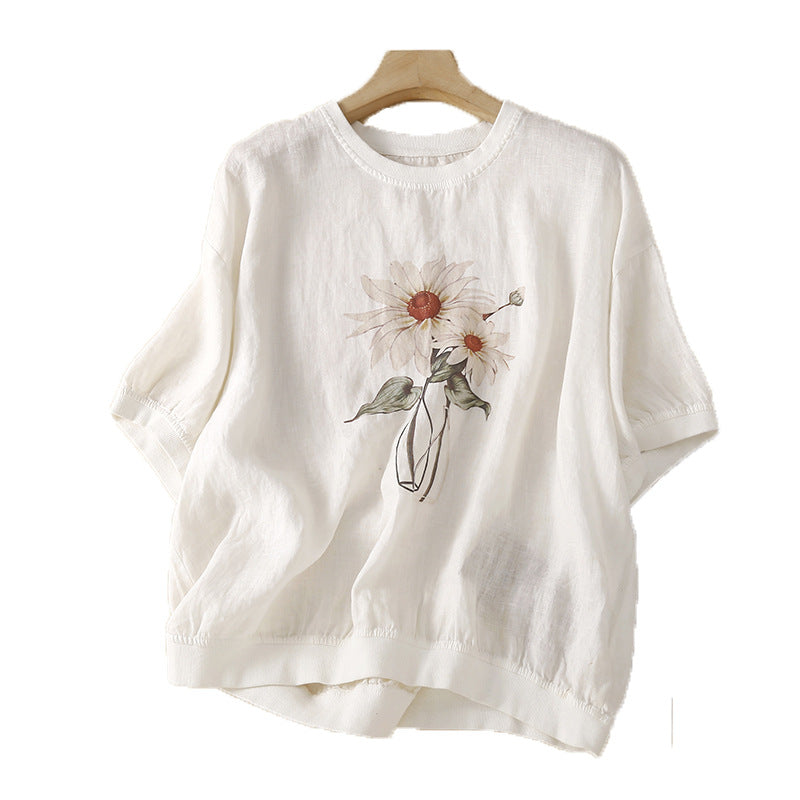 Plus Size Short-Sleeved T-shirt
