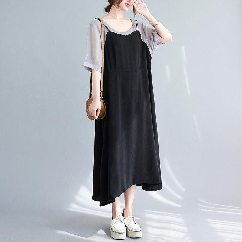 Plus Size Korean Midi Dress (EXTRA BIG SIZE)