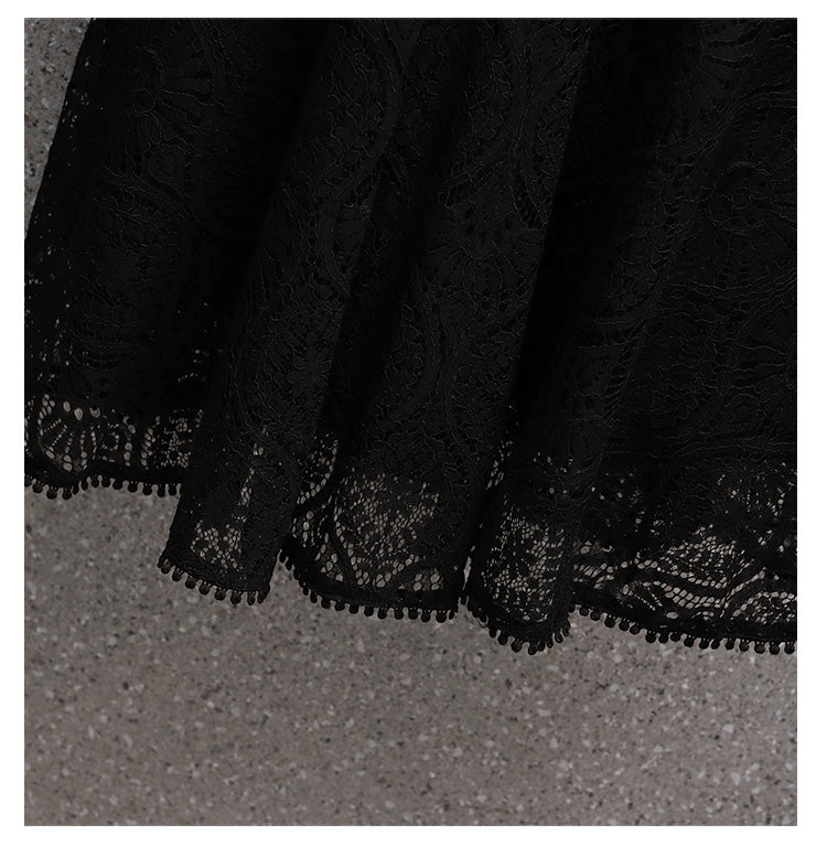 Plus Size Lace Swing Dress