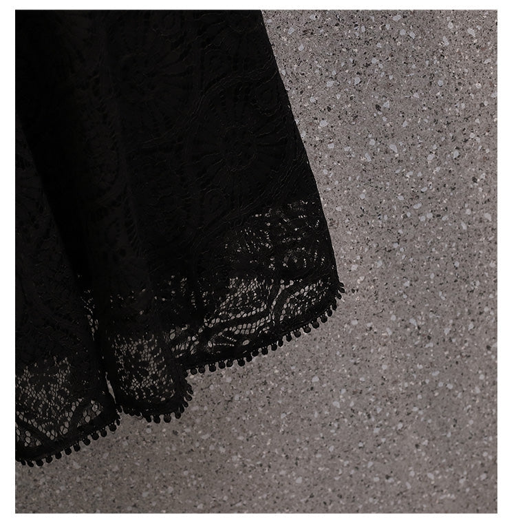 Plus Size Lace Swing Dress