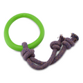 Beco Rubber Hoop on Rope, Green