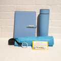 Gift Set - A5 Notebook & Automatic Umbrella & Thermal Flask