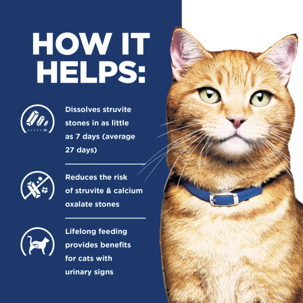 Hill's Prescription Diet c/d Multicare Urinary Care with Ocean Fish Dry Cat Food 4lb