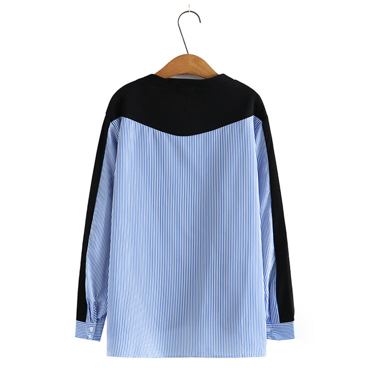 Plus Size Long-Sleeved Shirt