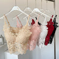 Plus Size Crochet Lace Bralette Top