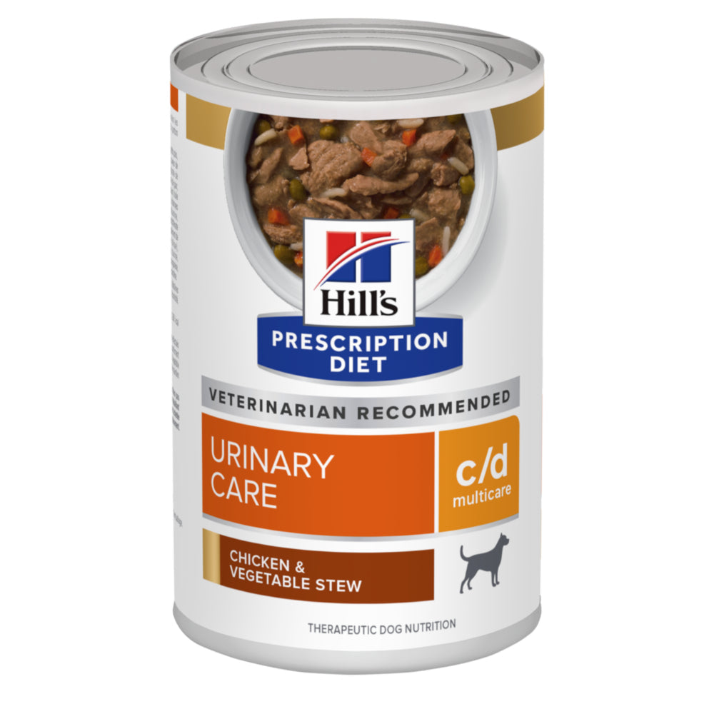 Hill's Prescription Diet c/d Multicare Chicken & Vegetable Stew Dog Food 12.5oz
