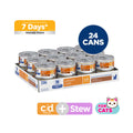 Hill's Prescription Diet c/d Multicare Chicken & Vegetable Stew Cat Food 2.9oz
