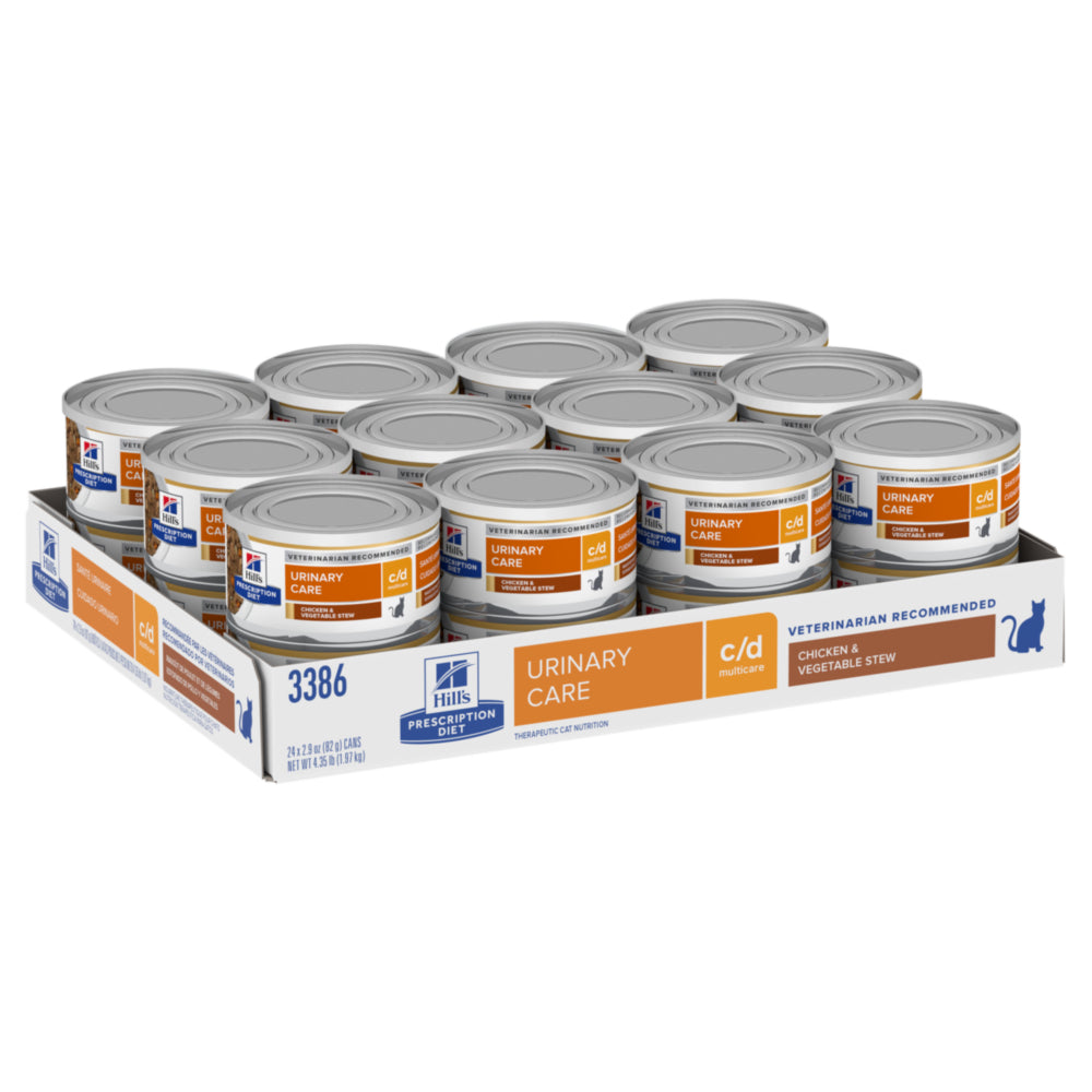 Hill's Prescription Diet c/d Multicare Chicken & Vegetable Stew Cat Food 2.9oz