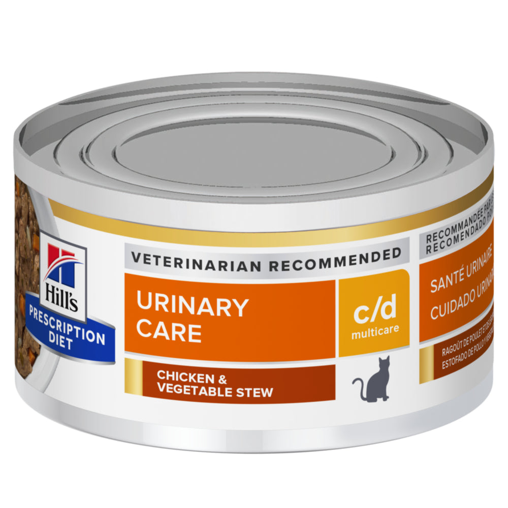 Hill's Prescription Diet c/d Multicare Chicken & Vegetable Stew Cat Food 2.9oz