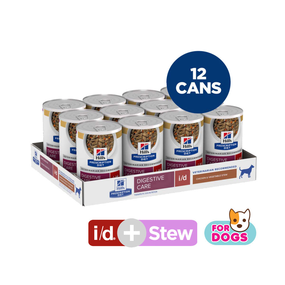 Hill's Prescription Diet i/d Chicken & Vegetable Stew Dog Food 12.5oz