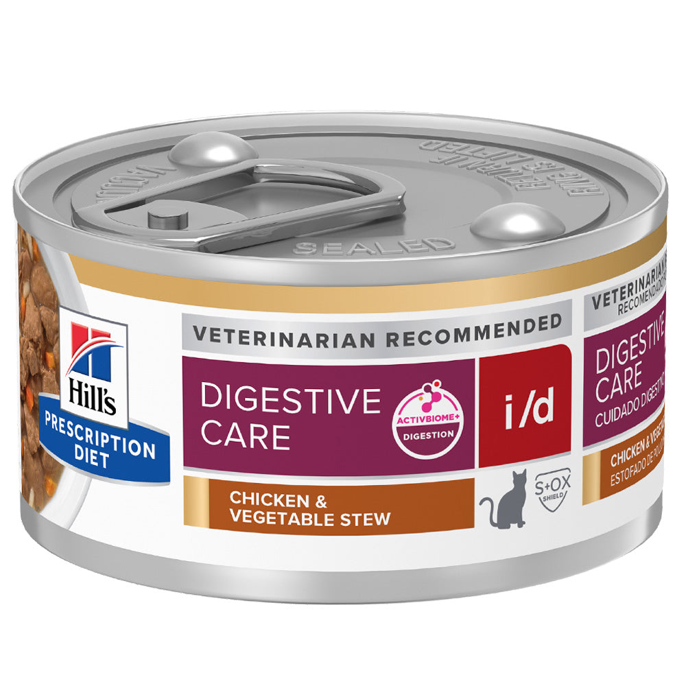 Hill's Prescription Diet i/d Chicken & Vegetable Stew Cat Food 2.9oz