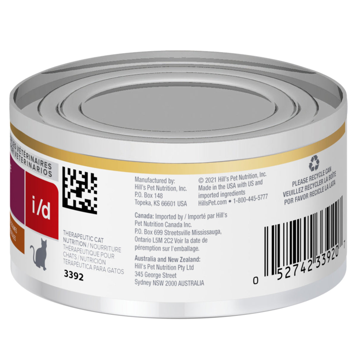 Hill's Prescription Diet i/d Chicken & Vegetable Stew Cat Food 2.9oz