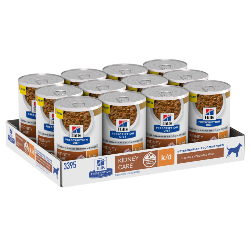 Hill's Prescription Diet k/d Chicken & Vegetable Stew Dog Food 12.5oz