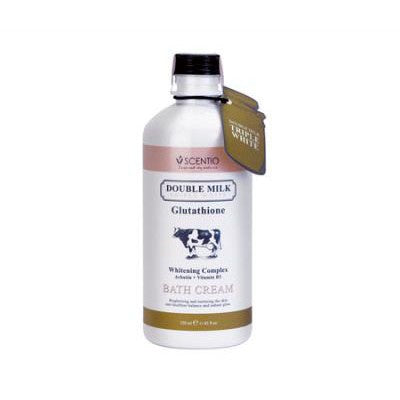 Scentio Double Milk Triple White Glutathione Bath Cream