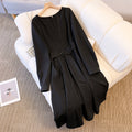 Plus Size V-neck French Dress