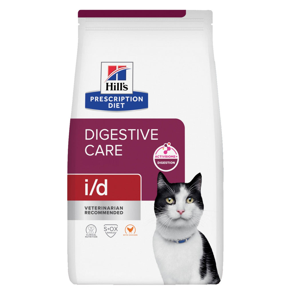 Hill's Prescription Diet i/d with Chicken Cat Food 4lbs