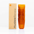 Huskee Renew 12oz Pack of 4 Coffee Cups [Amber]