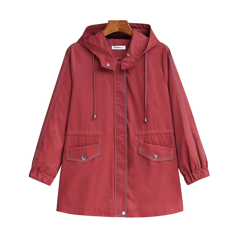(4XL-10XL) Plus Size Hooded Jacket (EXTRA BIG SIZE)