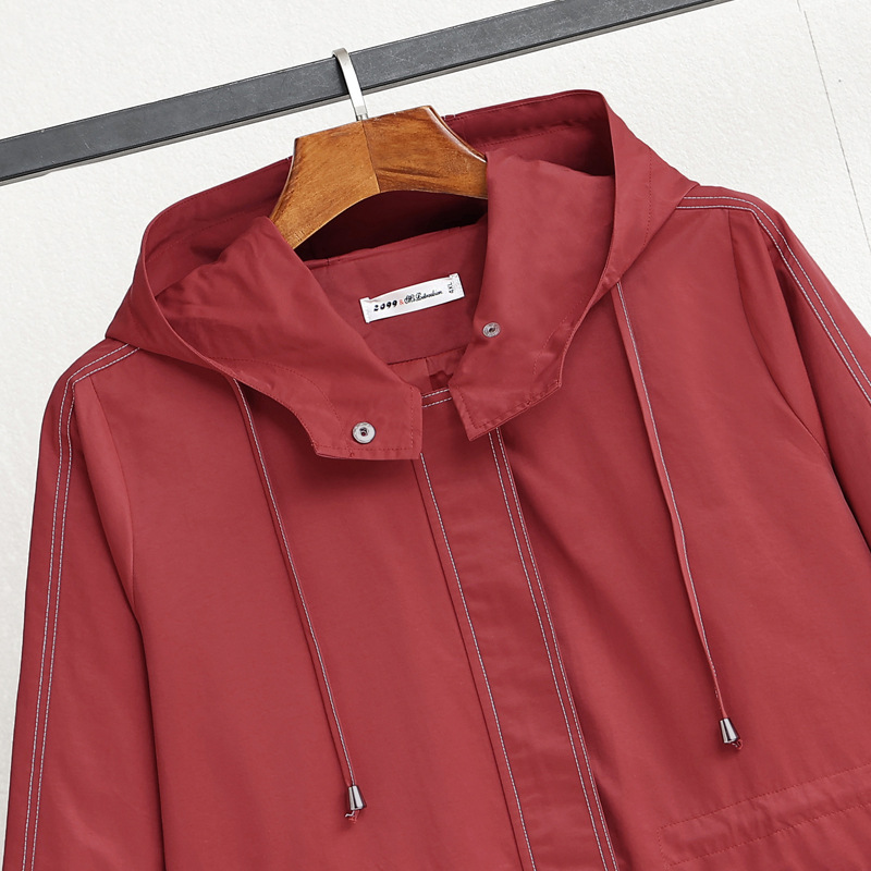 (4XL-10XL) Plus Size Hooded Jacket (EXTRA BIG SIZE)