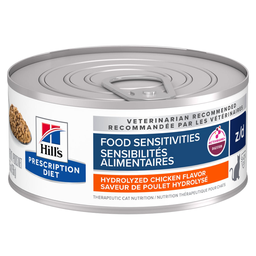 Hill's Prescription Diet z/d Hydrolyzed Chicken Flavor Wet Cat Food 5.5oz