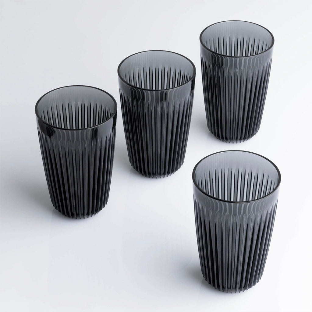 Huskee Renew 12oz Pack of 4 Coffee Cups [Smoke]