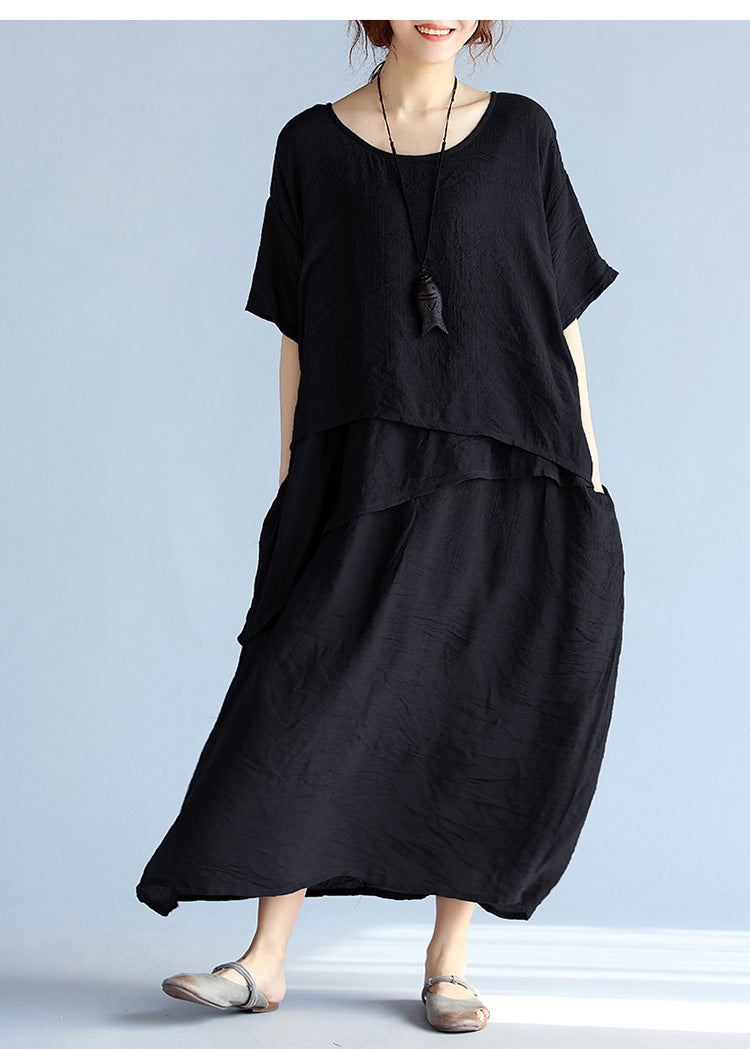 Plus Size Cotton Dress