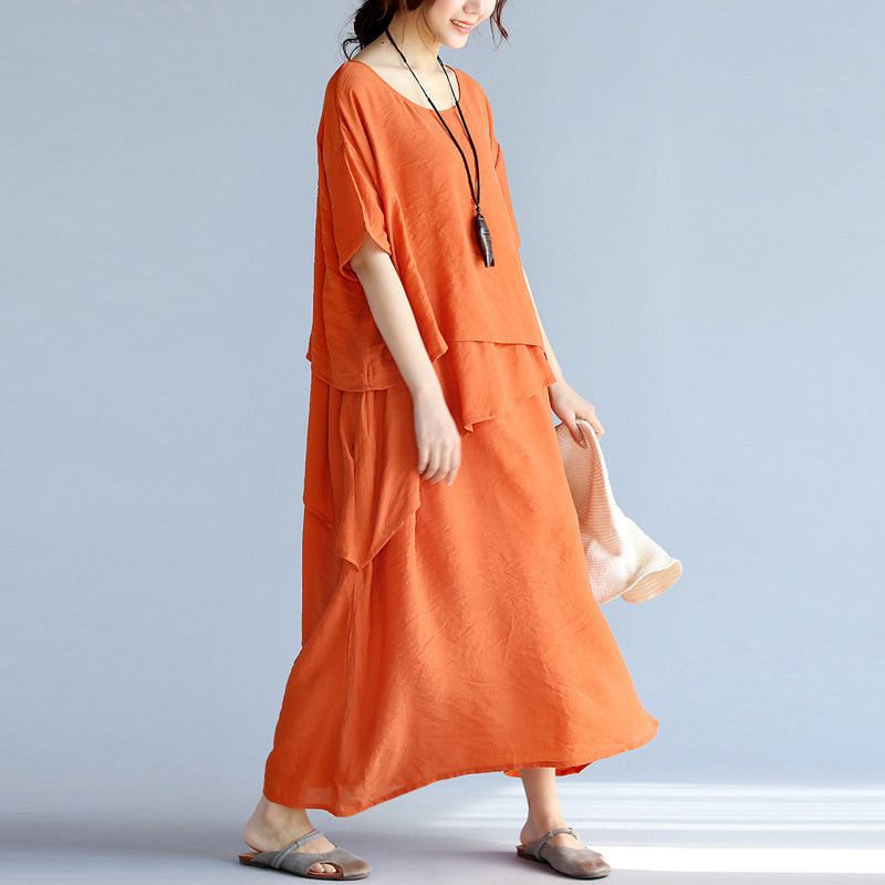 Plus Size Cotton Dress