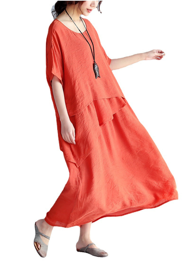 Plus Size Cotton Dress