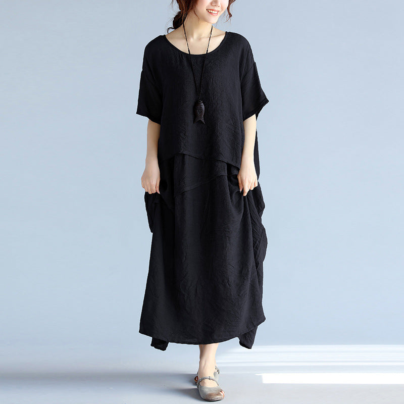 Plus Size Cotton Dress