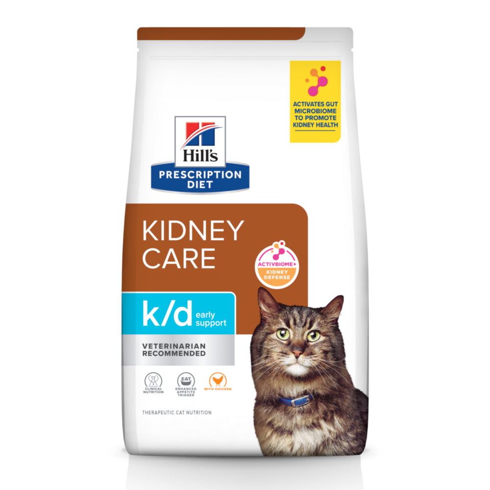 Hill's Prescription Diet k/d Early Support with Chicken Cat Food 4lbs