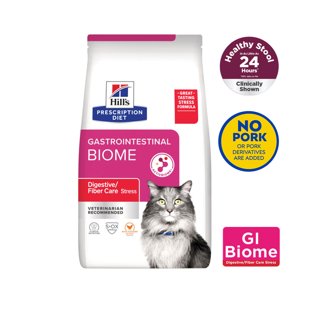 Hill's Prescription Diet Gastrointestinal Biome Stress with Chicken Cat Food