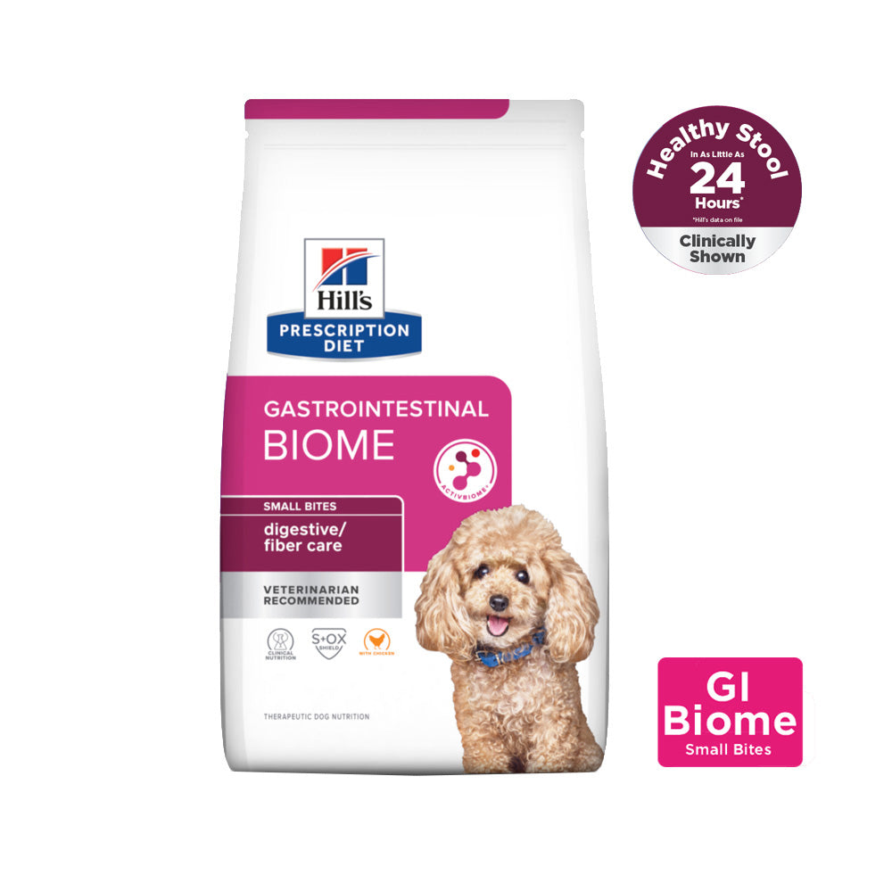 Hill's Prescription Diet Gastrointestinal Biome Small Bites with Chicken Dog Food