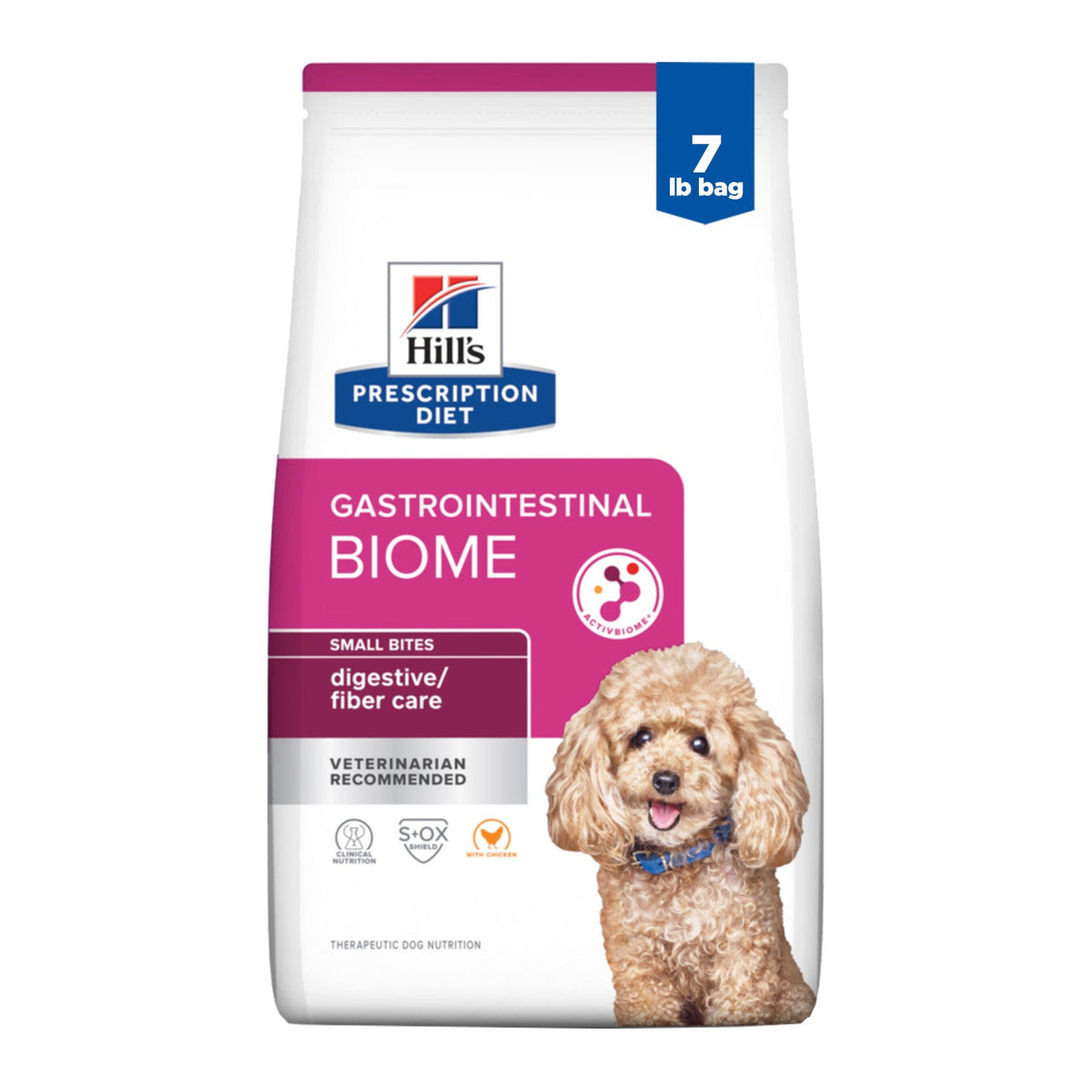 Hill's Prescription Diet Gastrointestinal Biome Small Bites with Chicken Dog Food