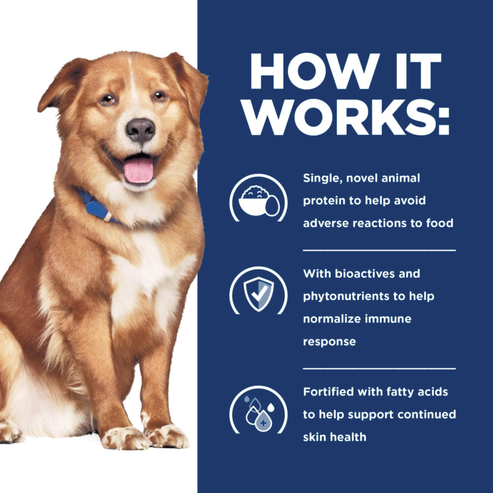 Hill's Prescription Diet Derm Complete Rice & Egg Recipe Wet Dog Food 13oz