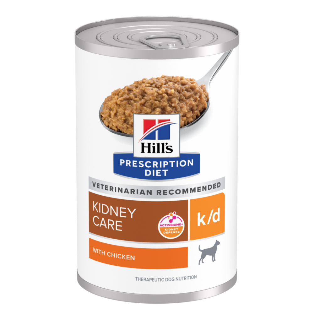 Hill's Prescription Diet k/d with Chicken Wet Dog Food 13oz