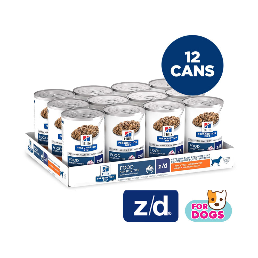 Hill's Prescription Diet z/d Hydrolyzed Chicken Flavor Dog Food 13oz