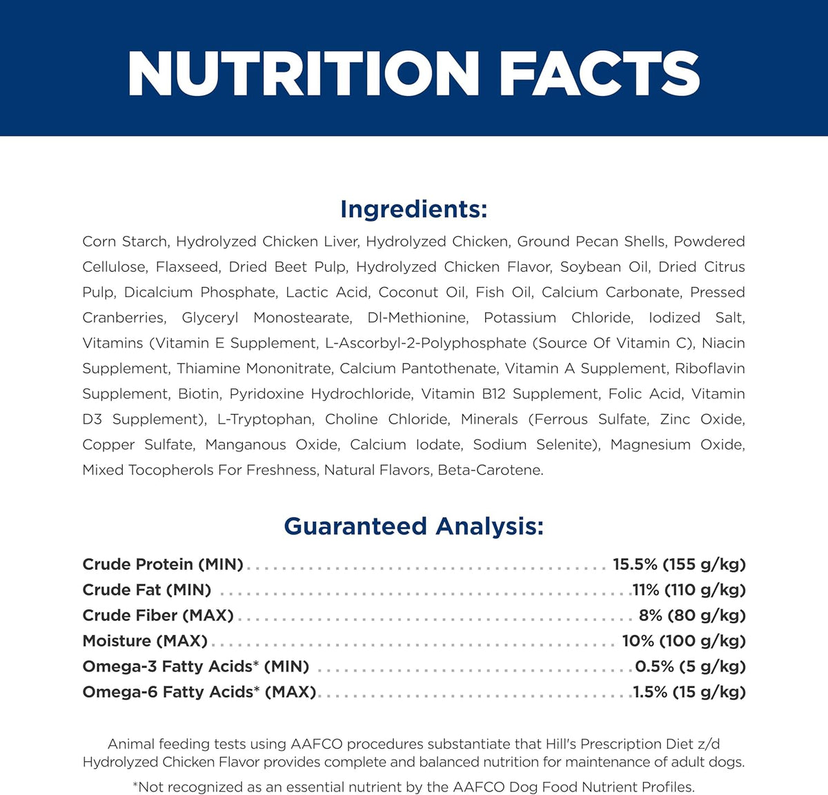 Hill's Prescription Diet z/d Dry Dog Food