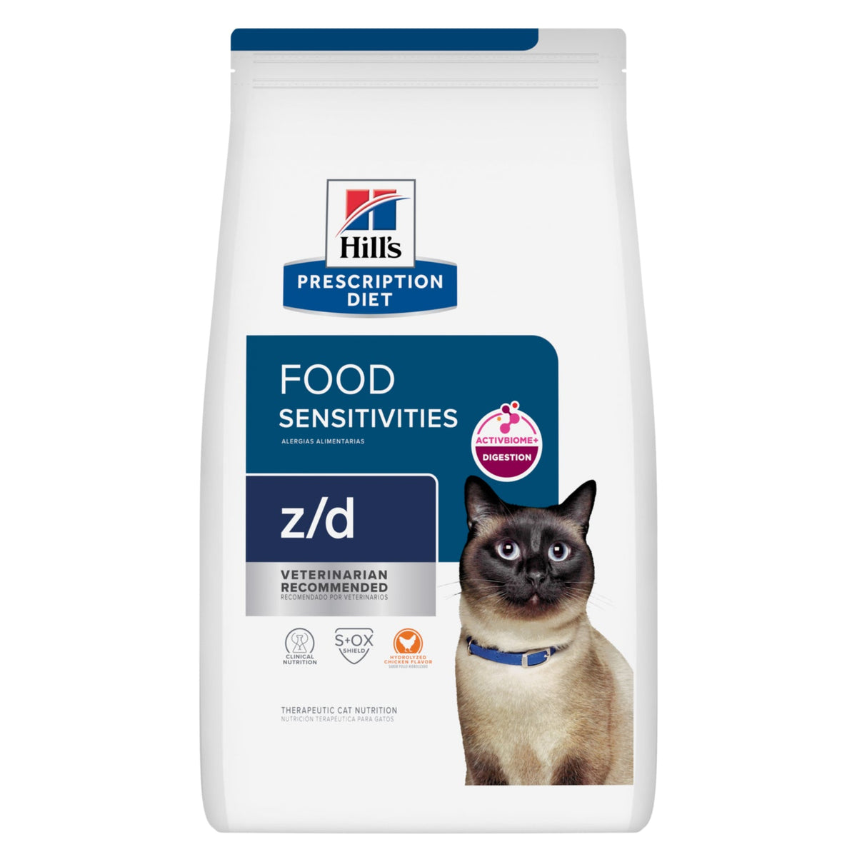 Hill's Prescription Diet z/d Skin/Food Sensitivities Cat Food 4lbs