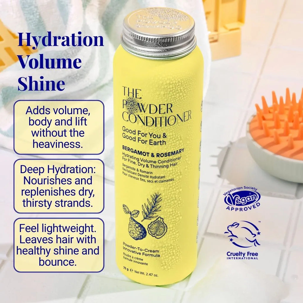 Hydrating Volume Conditioner For Fine, Dry & Thinning Hair Bergamot & Rosemary 20g / 0.70oz