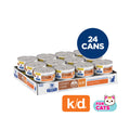 Hill's Prescription Diet k/d with Chicken Wet Cat Food 5.5oz