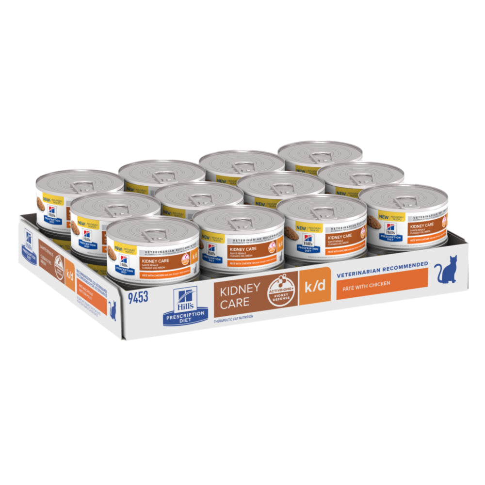 Hill's Prescription Diet k/d with Chicken Wet Cat Food 5.5oz