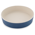Beco Low-Rim Bamboo Bowl, Midnight Blue